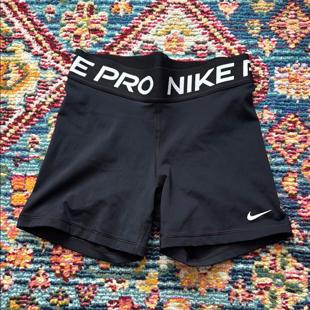 Nike Black Athletic Pro Shorts